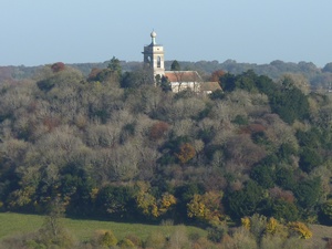 St Lawrence's church (the 'church with the golden ball') West Wycombe